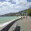 Oriental Parade en Te Papa Museum in Wellington 