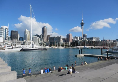 Viaduct Basin in Auckland 